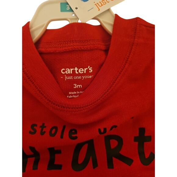 Carter's Size 3 months Valentine's Day Baby Boy Clothes - Picture 4 of 9